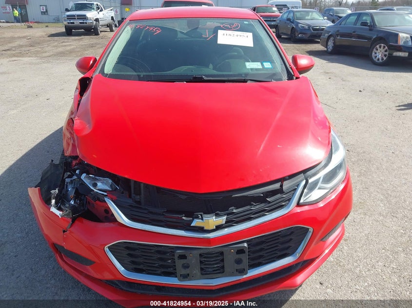 2016 CHEVROLET CRUZE VIN: 1G1BE5SMXG7239430