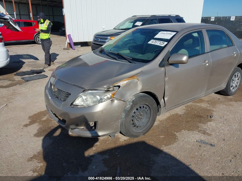 2009 TOYOTA COROLLA VIN: 2T1BU40E59C163293