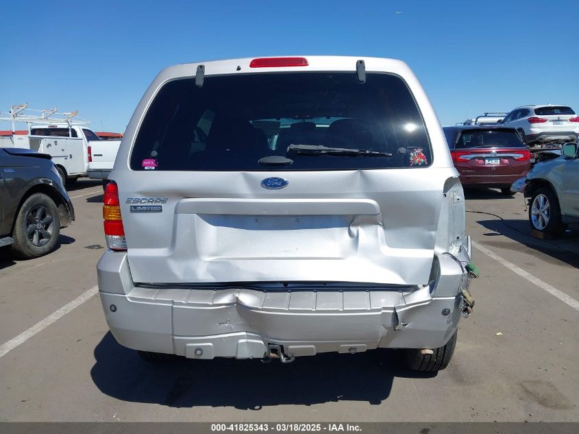 2005 Ford Escape Limited VIN: 1FMCU94145KA63604 Lot: 41825343