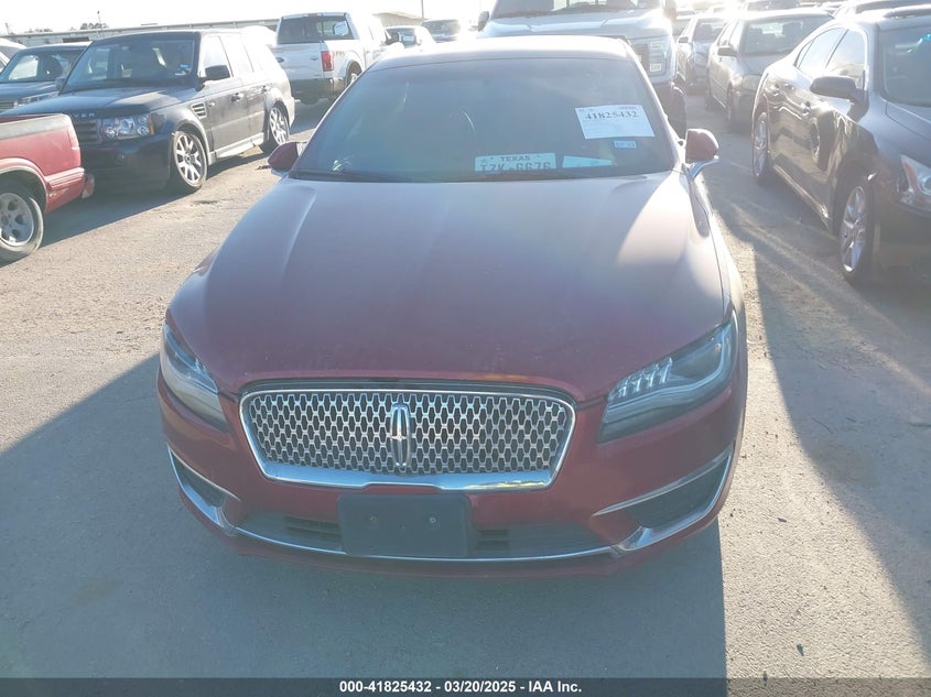 2017 LINCOLN MKZ VIN: 3LN6L5E99HR666500