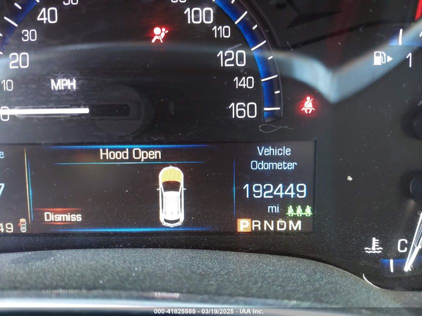 2016 Cadillac Srx Luxury Collection VIN: 3GYFNBE33GS545603 Lot: 41825585