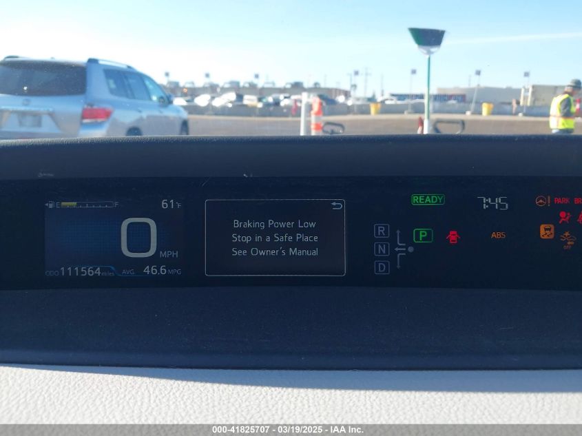 2016 Toyota Prius Three Touring VIN: JTDKARFU5G3018734 Lot: 41825707