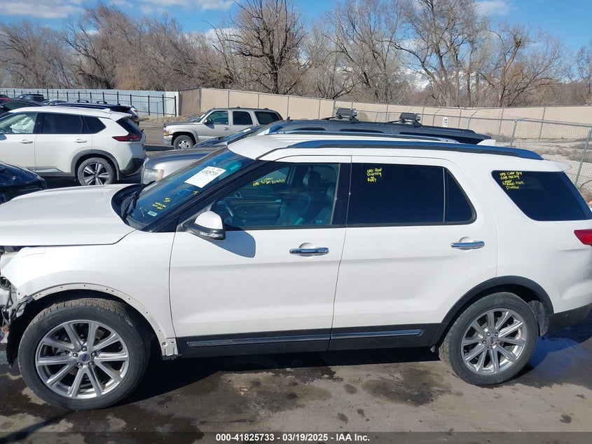 2016 FORD EXPLORER VIN: 1FM5K8FH0GGD02431