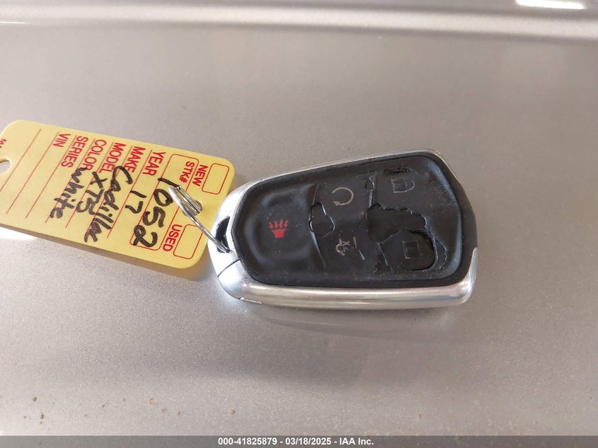 2017 Cadillac Xt5 Standard VIN: 1GYKNARS7HZ121596 Lot: 41825879