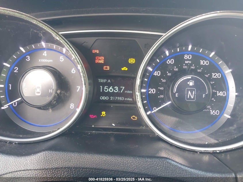2011 HYUNDAI SONATA VIN: 5NPEC4AC0BH222945