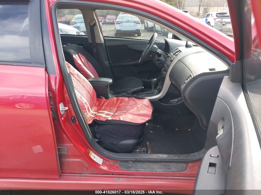 2009 TOYOTA COROLLA VIN: 2T1BU40E89C009936