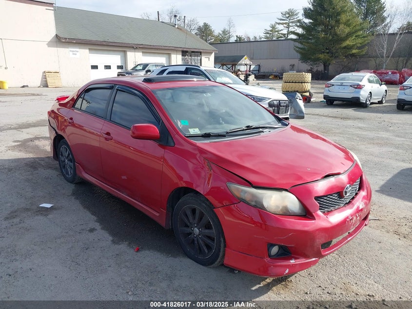 2009 TOYOTA COROLLA VIN: 2T1BU40E89C009936