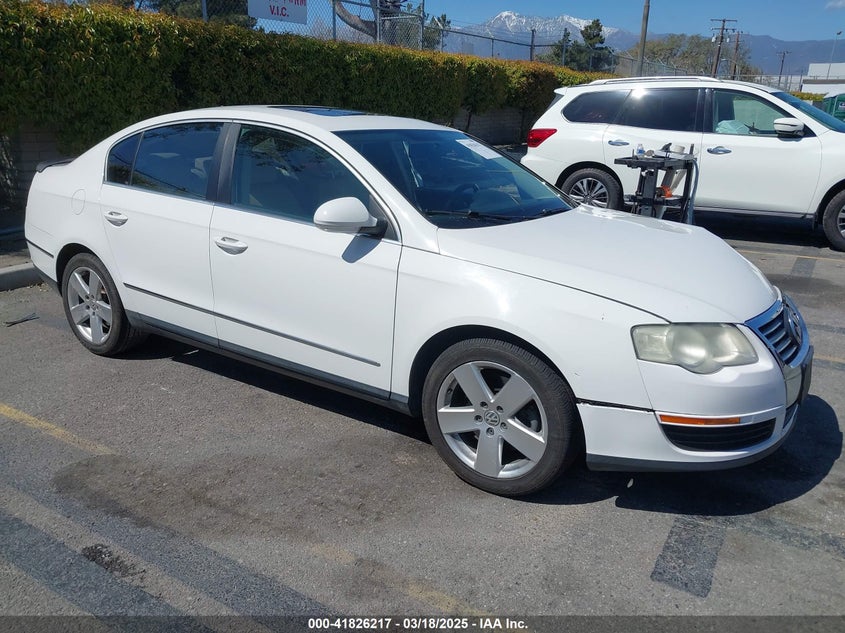 2008 VOLKSWAGEN PASSAT VIN: WVWAK73C68P060185