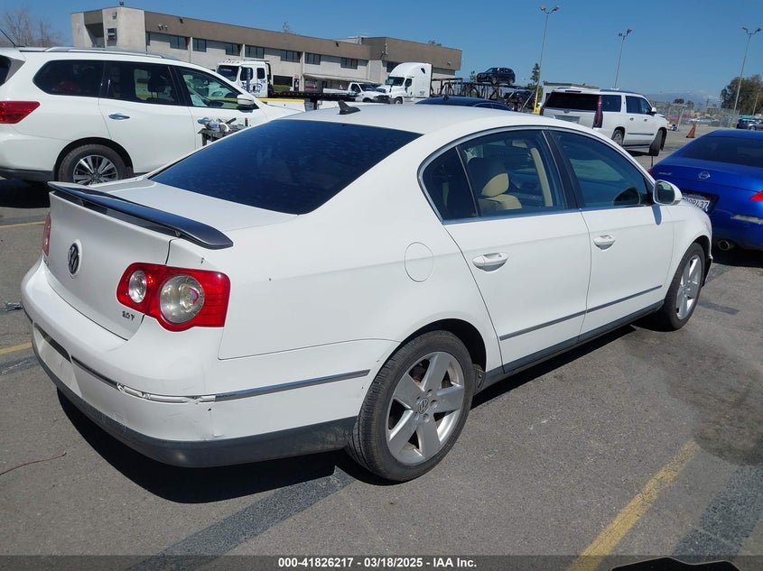 2008 VOLKSWAGEN PASSAT VIN: WVWAK73C68P060185