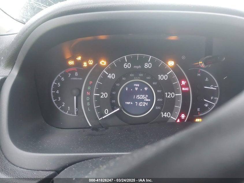 2016 HONDA CR-V EX-L - 5J6RM4H74GL030982