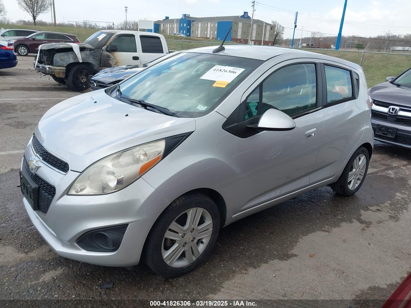2014 CHEVROLET SPARK LS AUTO - KL8CB6S90EC515200