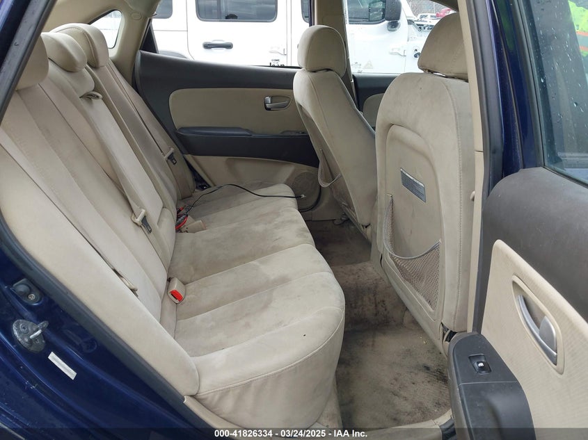 2007 HYUNDAI ELANTRA VIN: KMHDU46D47U091120