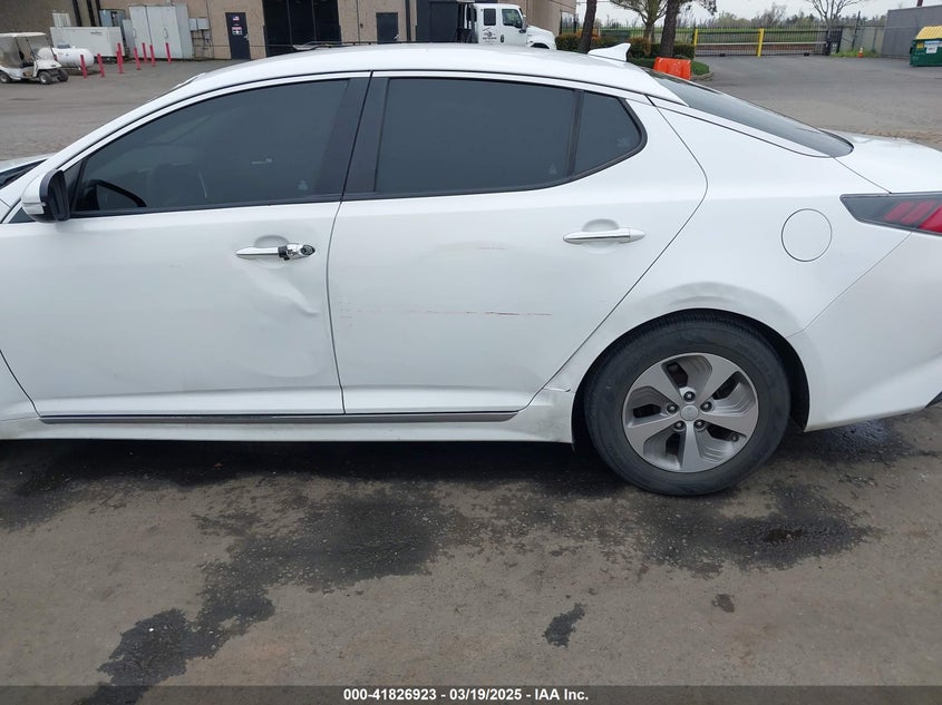 2016 KIA OPTIMA HYBRID VIN: KNAGM4AD2G5094596