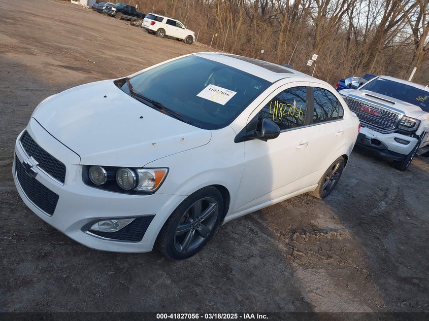 2015 CHEVROLET SONIC VIN: 1G1JG5SB9F4129375