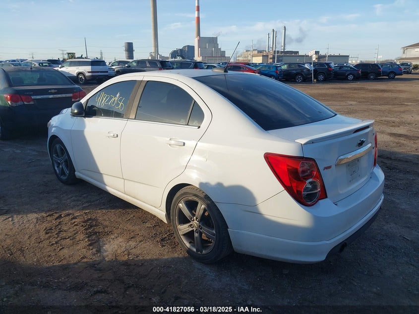 2015 CHEVROLET SONIC VIN: 1G1JG5SB9F4129375