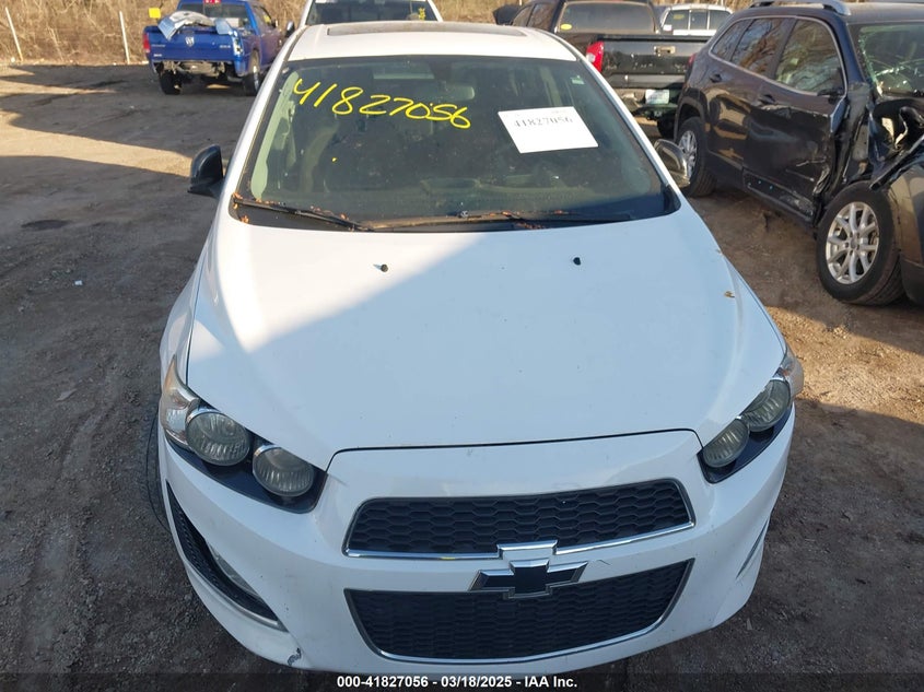 2015 CHEVROLET SONIC VIN: 1G1JG5SB9F4129375