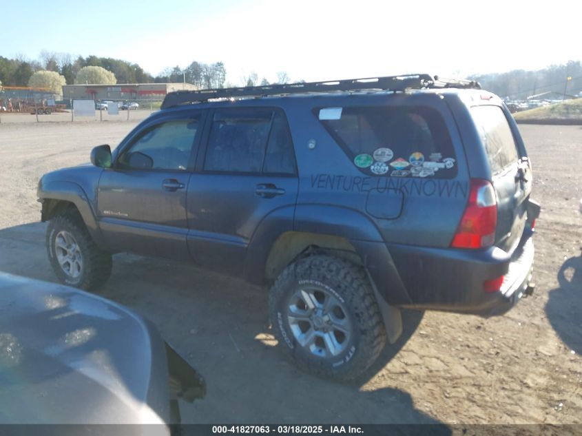 2005 Toyota 4Runner Sr5 Sport V6 VIN: JTEBU14R358031145 Lot: 41827063