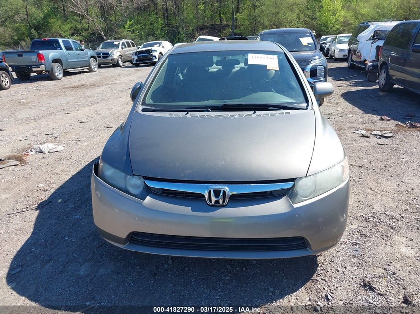 2007 HONDA CIVIC VIN: 1HGFA15587L124237