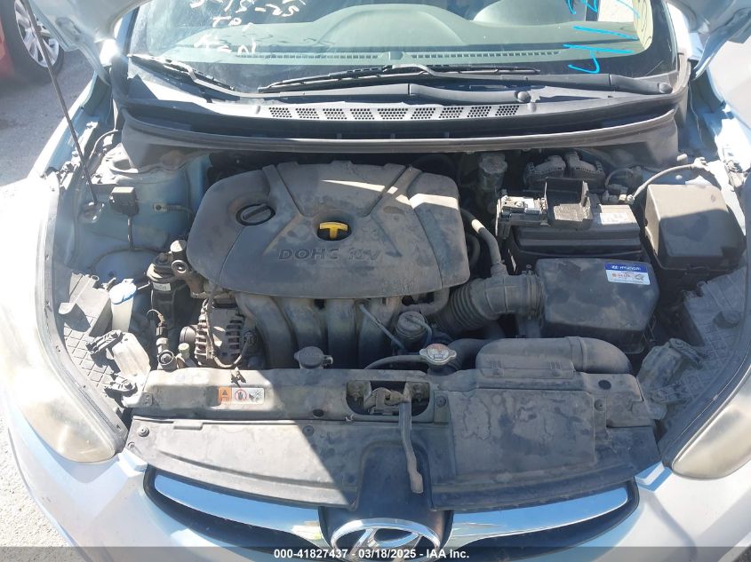 2012 Hyundai Elantra Gls (Ulsan Plant) VIN: KMHDH4AE6CU413609 Lot: 41827437