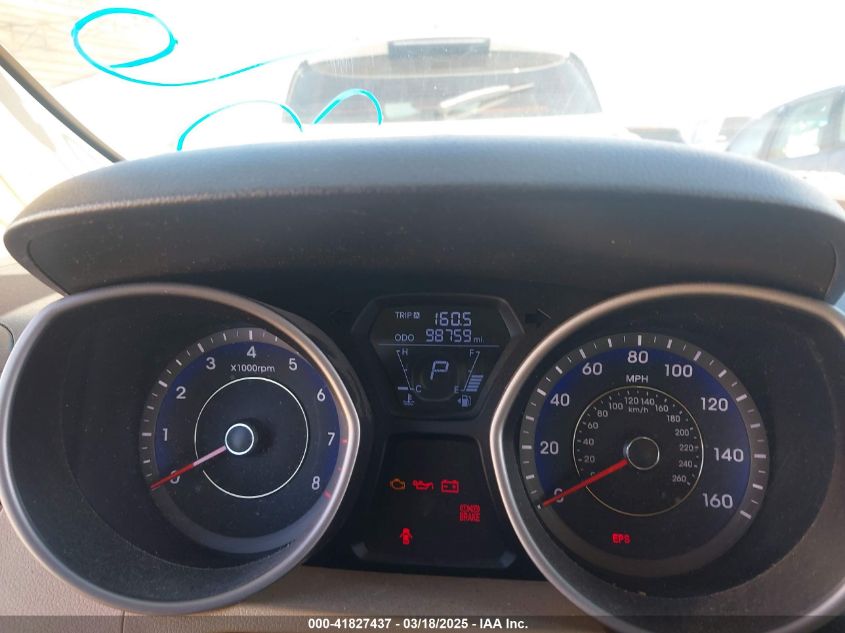 2012 Hyundai Elantra Gls (Ulsan Plant) VIN: KMHDH4AE6CU413609 Lot: 41827437