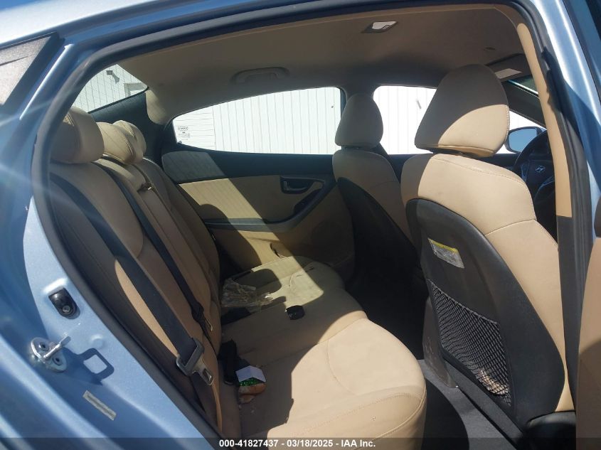 2012 Hyundai Elantra Gls (Ulsan Plant) VIN: KMHDH4AE6CU413609 Lot: 41827437