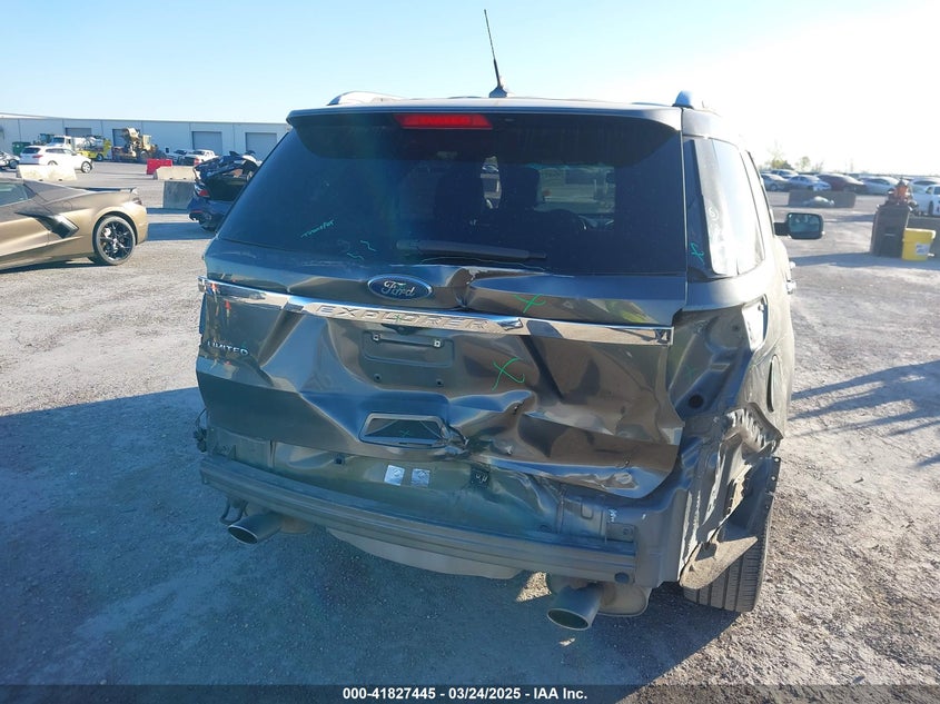 VIN 1FM5K7F86JGA37810 2018 FORD EXPLORER LIMITED