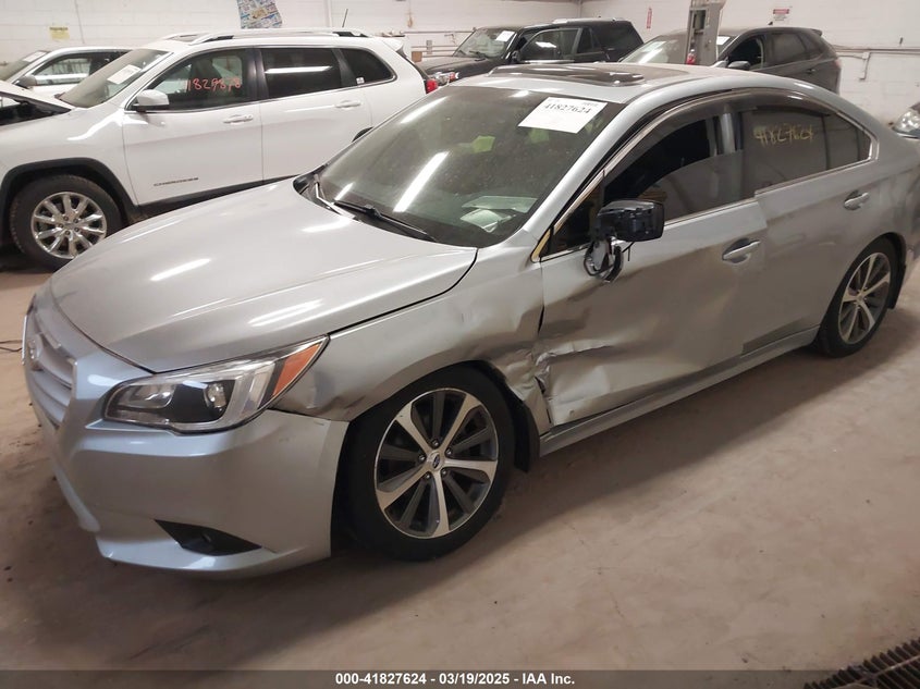 2016 SUBARU LEGACY VIN: 4S3BNBN63G3015622