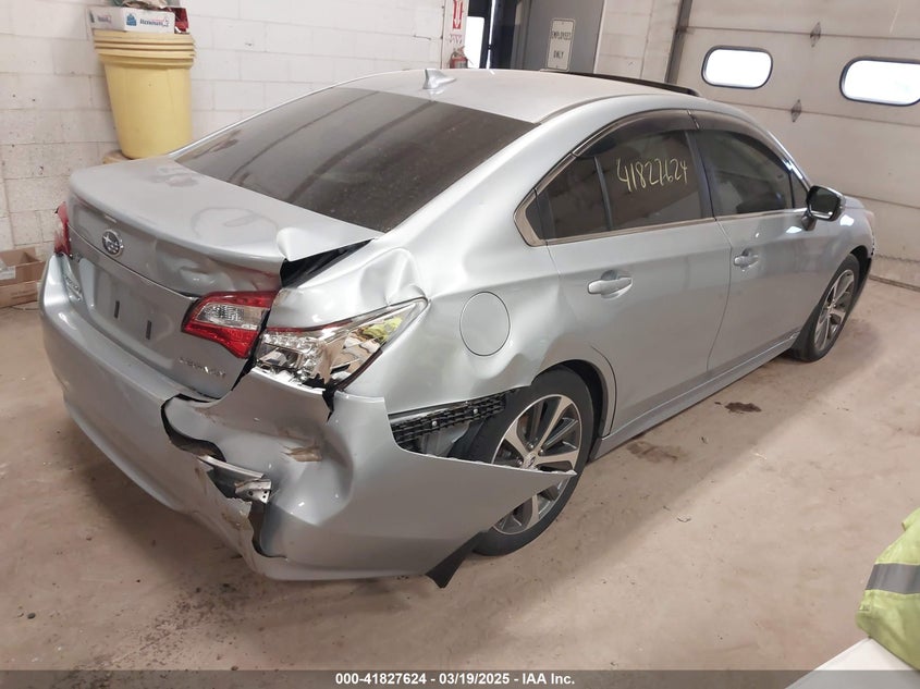 2016 SUBARU LEGACY VIN: 4S3BNBN63G3015622
