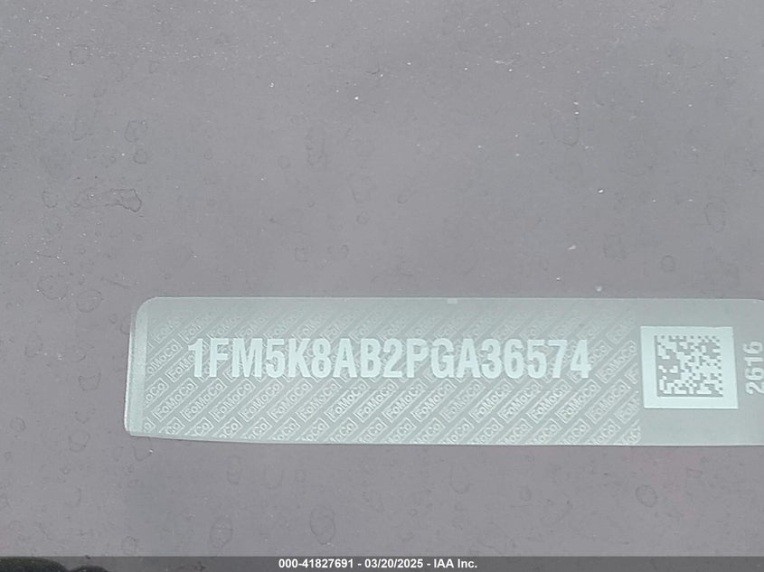 2023 FORD POLICE INTERCEPTOR - 1FM5K8AB2PGA36574