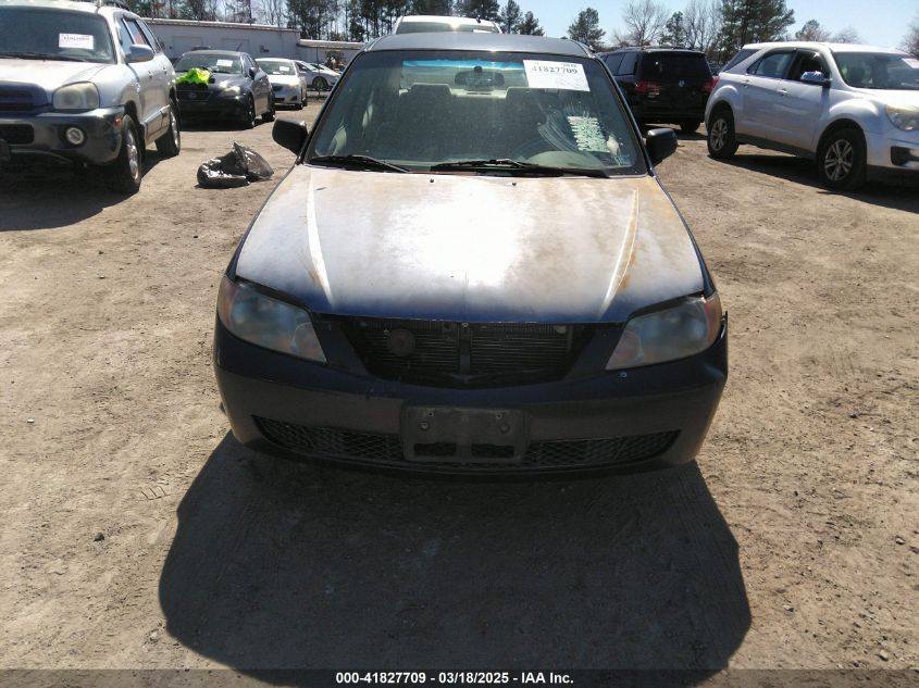 2002 Mazda Protege Dx/Es/Lx VIN: JM1BJ225420587199 Lot: 41827709