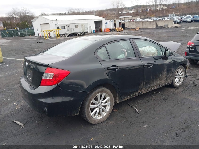 2012 HONDA CIVIC VIN: 19XFB2F82CE365076
