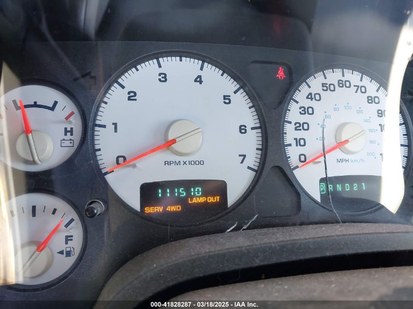 2004 Dodge Ram 1500 Slt/Laramie VIN: 1D7HU18D04J200032 Lot: 41828287