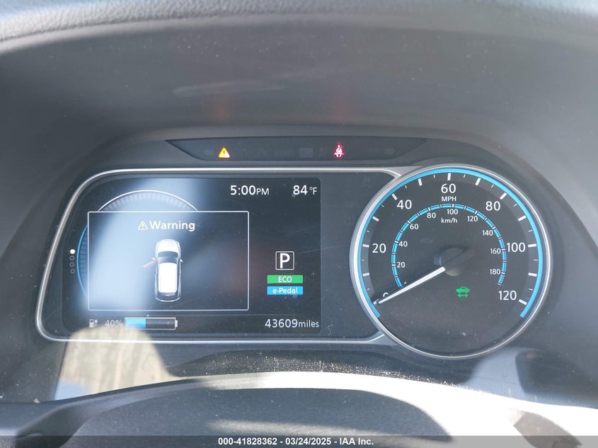 2021 NISSAN LEAF VIN: 1N4AZ1CV4MC551890
