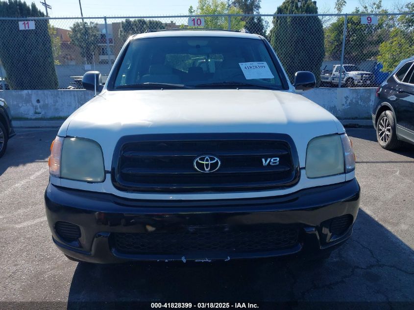 2003 Toyota Sequoia VIN: 5PDZT34A43S176408 Lot: 41828399