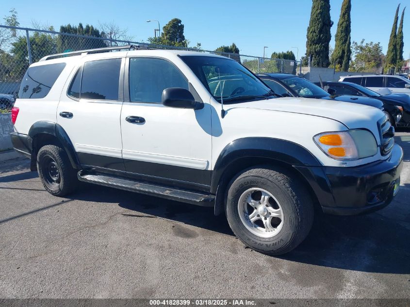2003 Toyota Sequoia VIN: 5PDZT34A43S176408 Lot: 41828399