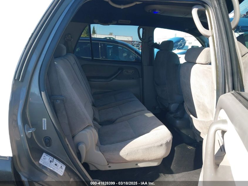 2003 Toyota Sequoia VIN: 5PDZT34A43S176408 Lot: 41828399