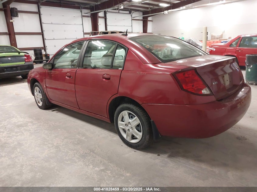 2007 SATURN ION VIN: 1G8AJ55F07Z180429