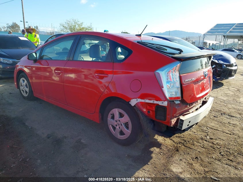 2010 TOYOTA PRIUS VIN: JTDKN3DU8A0122759
