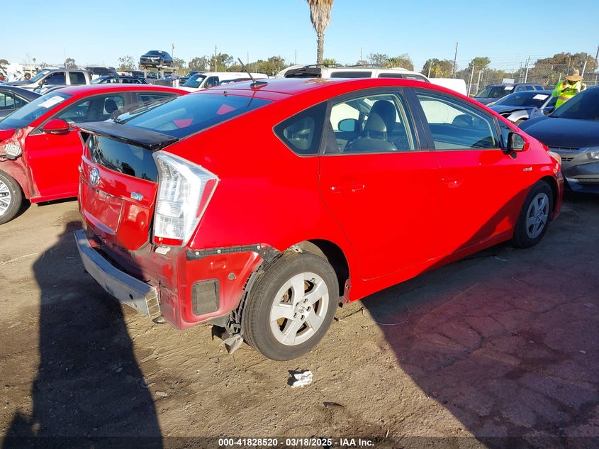 2010 TOYOTA PRIUS VIN: JTDKN3DU8A0122759
