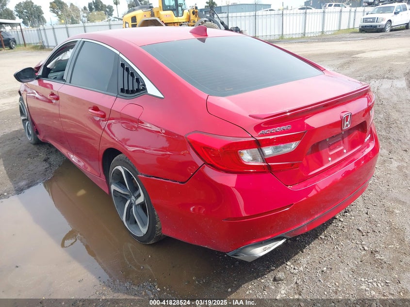 2020 HONDA ACCORD VIN: 1HGCV1F38LA136334