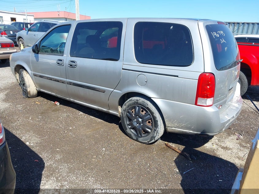 2008 CHEVROLET UPLANDER VIN: 1GNDV23W48D196793