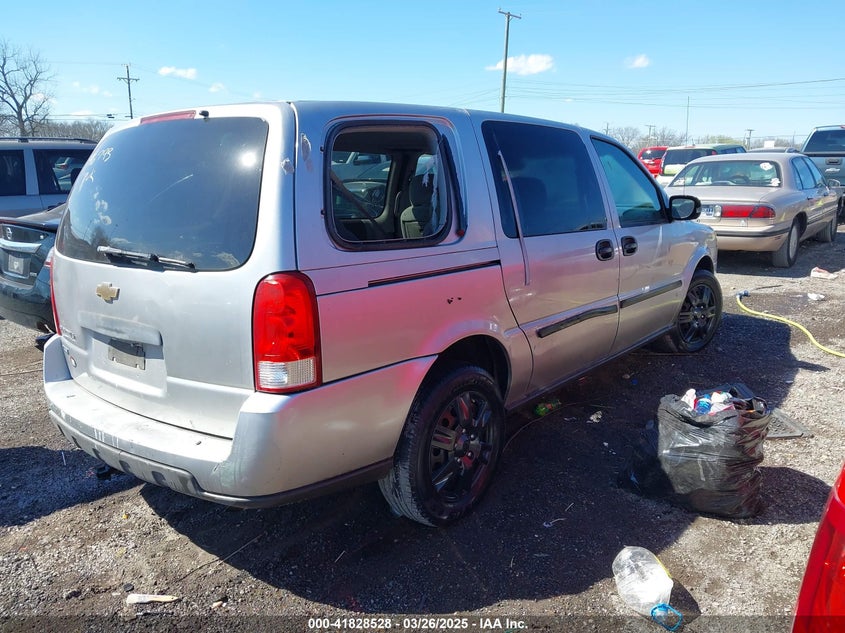 2008 CHEVROLET UPLANDER VIN: 1GNDV23W48D196793