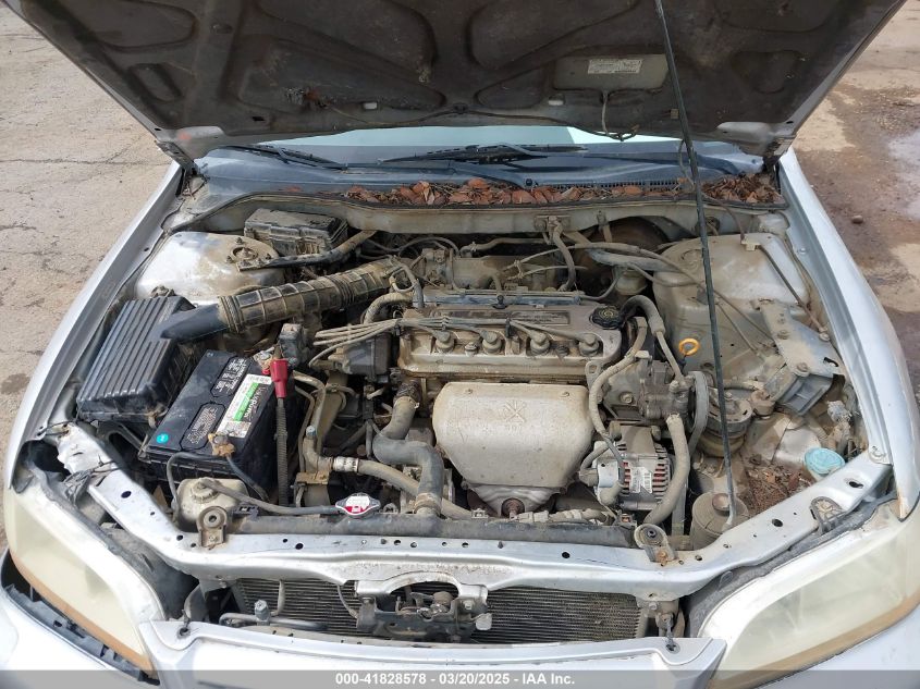 2002 Honda Accord 2.3 Lx VIN: 3HGCG66592G702266 Lot: 41828578