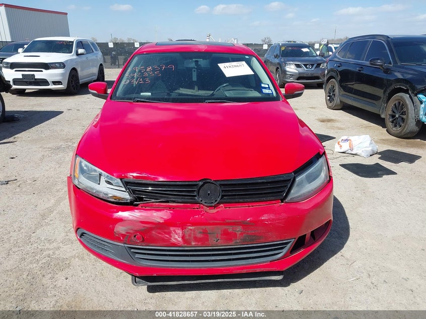 2012 VOLKSWAGEN JETTA VIN: 3VWDP7AJ0CM342835