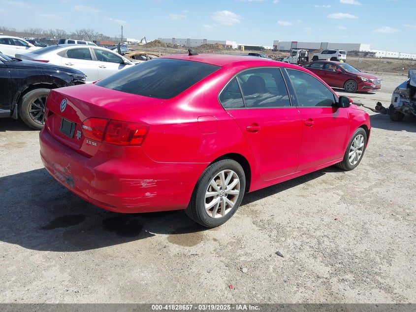 2012 VOLKSWAGEN JETTA VIN: 3VWDP7AJ0CM342835