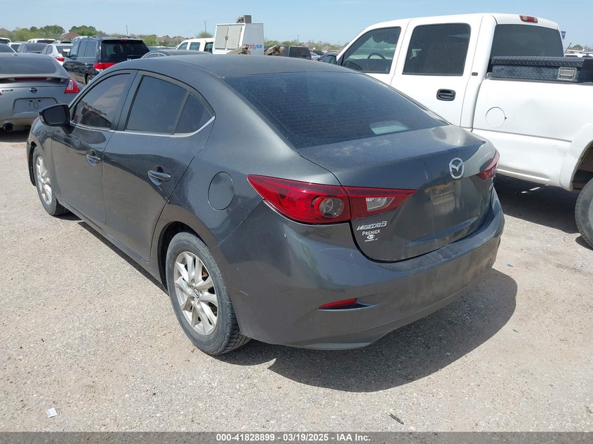 2016 MAZDA MAZDA3 VIN: JM1BM1U7XG1302989