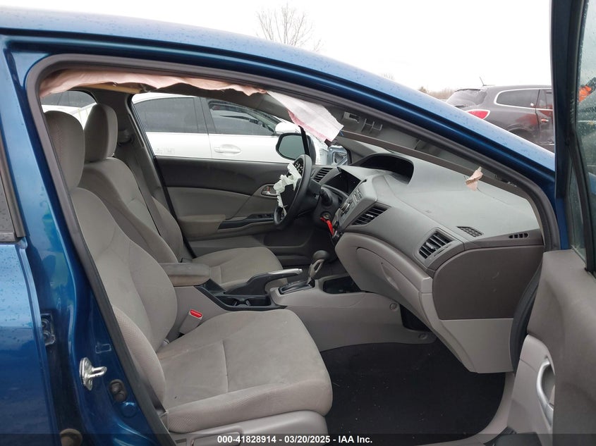 2012 HONDA CIVIC VIN: 19XFB2F54CE069613