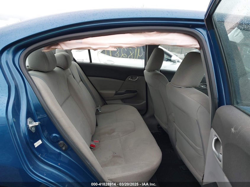 2012 HONDA CIVIC VIN: 19XFB2F54CE069613
