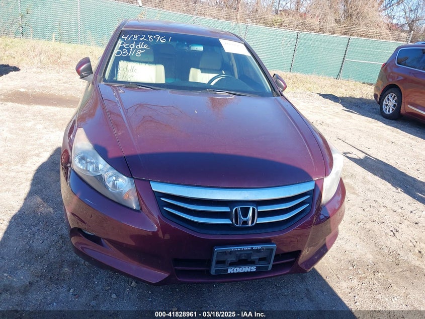2012 HONDA ACCORD VIN: 1HGCP3F85CA036273