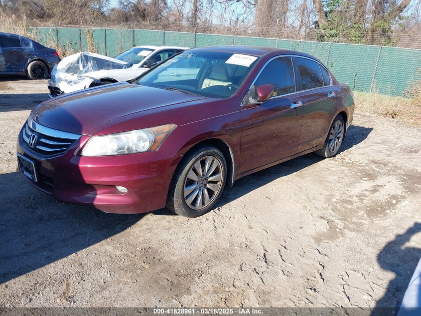 2012 HONDA ACCORD VIN: 1HGCP3F85CA036273